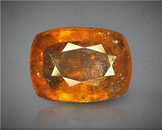 Natural Hessonite Garnet (Gomed) Certified  5.55 cts ( 1544 )